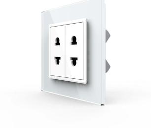 Розетка LIVOLO VL-FCT25/FCT25-2WP White