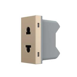 Розетка LIVOLO VL-FCT25 16A-1AP Gold