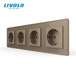 Розетка LIVOLO VL-C7FCTC16A-8AS05 Gold