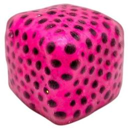 Іграшка-антистрес Mic YD2565 Pink YabbaDabba Неоновий куб з кульками 6см