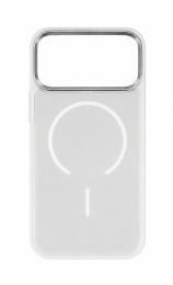 Чохол-накладка Infinity Magnetic Case with metal lens iPhone 17 Pro Max White