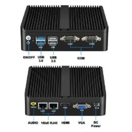 Неттоп Syncotek GOLE BOX-1 J4125 (S-PC-0089) Black