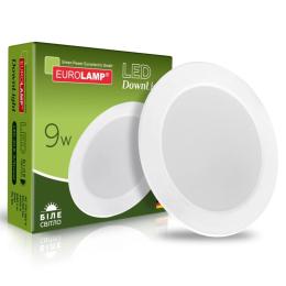 Світлодіодний світильник Eurolamp LED Downlight NEW 9W 680Lm 4000K White (LED-DLR-9/4(new))