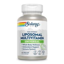 Вітаміни та мінерали Solaray Liposomal Multivitamin Universal - 60 vcaps (2023-10-6788)