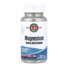 Вітаміни та мінерали KAL Magnesium Amino Acid Chelate 220mg - 100 tabs (2023-10-7032)