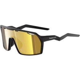 Спортивні окуляри Green Cycle RAYNOX Black з дзеркальною лінзою (GLA-51-67)