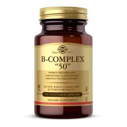 Вітаміни та мінерали Solgar B-Complex 50 - 100 vcaps (2023-10-5653)