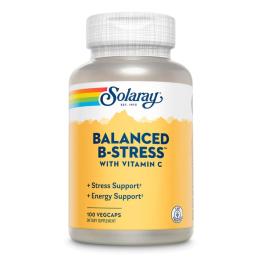 Вітаміни та мінерали Solaray Balanced B Stress - 100 vcaps (2022-10-1786)