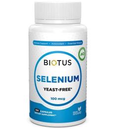 Вітамінно-мінеральний комплекс Solaray Selenium 100mcg - 100 caps (2023-10-3430)
