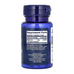 Вітаміни та мінерали Life Extension Vitamin B12 Methylcobalamin 1 mg - 60 vcaps (2022-10-1891)