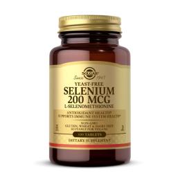 Вітаміни та мінерали Solgar Yeast-Free Selenium 200mcg - 100 tabs (100-32-4559958-20)