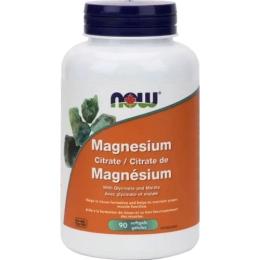 Вітамінно-мінеральний комплекс Now Foods Magnesium Citrate 134mg - 90 sgels (2022-10-0030)