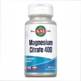 Вітаміни та мінерали KAL Magnesium Citrate 400mg - 60 tabs (2022-10-1008)