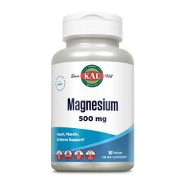Вітаміни та мінерали KAL Magnesium One Daily 500mg - 60 tabs (2023-10-3156)