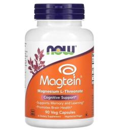 Вітамінно-мінеральний комплекс Now Foods Magtein - 90 vcaps (100-44-7039495-20)