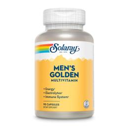 Вітаміни та мінерали Solaray Mens Golden Multi-Vitamin - 90 caps (2023-10-2135)