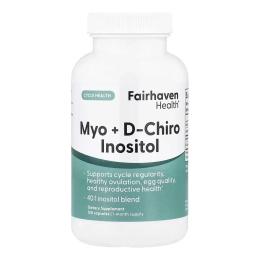 Вітаміни та мінерали Fairhaven Health Myo + D-Chiro Inositol - 120 caps (2023-10-4757)