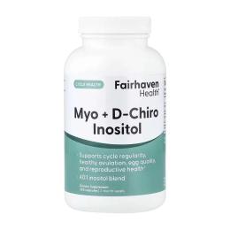 Вітаміни та мінерали Fairhaven Health Myo + D-Chiro Inositol - 240 caps (2023-10-5485)