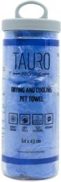 Рушник для тварин Tauro Pro Line для сушки та охолодження 64х43 см Blue (JOY63237)