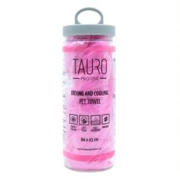 Рушник для тварин Tauro Pro Line для сушки та охолодження 64х43 см Pink (JOY63239)