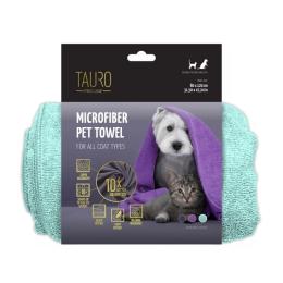 Рушник для тварин Tauro Pro Line з мікрофібри 80x120 см Mint (TPL63690)