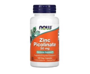 Вітамінно-мінеральний комплекс Now Foods Zinc Picolinate 50mg - 120 vcaps (2022-09-0124)