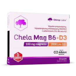 Вітаміни та мінерали OLIMP Chela-Mag B6 + D3 (30 caps) (11452-01)