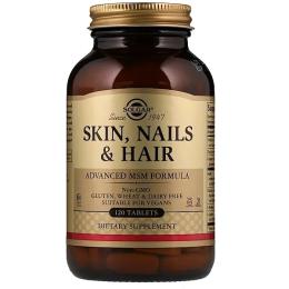 Вітаміни та мінерали Solgar Skin Nails &amp; Hair (120 tab) (11133-01)