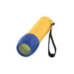 Ліхтарик Quantum Smile yellow (QM-FL1045-PB) Blue Yellow