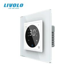 Терморегулятор LIVOLO сенсорний програмований для теплої підлоги White (VL-C7FCQ1-2WS05)