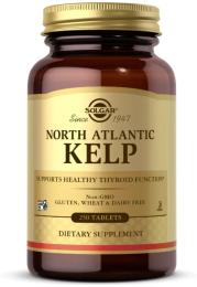 Натуральні добавки і екстракти Solgar Kelp 200mcg North Atlantic - 250 tabs (2023-10-4125)