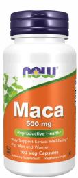 Натуральні добавки і екстракти Now Foods Maca 500mg - 100vcaps (100-99-8093275-20)