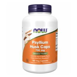 Натуральні добавки і екстракти Now Foods Psyllium Husk 700mg+Pectin - 180 vcaps  (2022-10-1390)