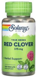 Натуральні добавки і екстракти Solaray Red Clover Blossom 375mg - 100 vcaps (2023-10-3207)