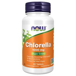 Натуральні добавки і екстракти Now Foods Chlorella 1000 mg - 60 Tabs  (100-66-0079113-20)