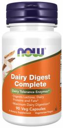 Натуральні добавки і екстракти Now Foods Dairy Digest Complete - 90 vcaps (2022-10-0087)