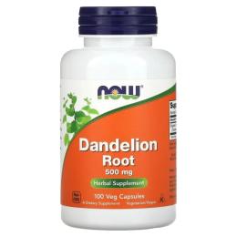 Натуральні добавки і екстракти Now Foods Dandelion Root 500 mg - 100 vcaps (2023-10-2509)