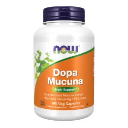 Натуральні добавки і екстракти Now Foods Dopa Mucuna - 180 vcaps (2022-10-0696)