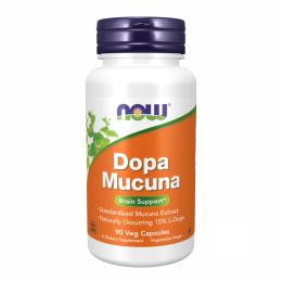 Натуральні добавки і екстракти Now Foods Dopa Mucuna - 90vcaps (100-46-5847122-20)