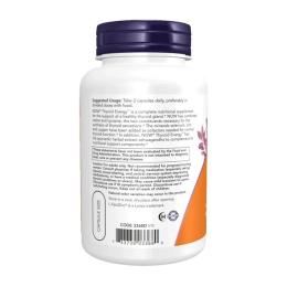 Натуральні добавки і екстракти Now Foods Thyroid Energy (90 veg caps) (10132-01)