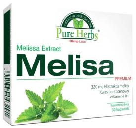 Натуральні добавки і екстракти OLIMP Melisa Premium 320 mg melissa extract (30 caps) (11772-01)