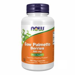 Натуральні добавки і екстракти Now Foods Saw Palmetto Berries 550 mg - 100 caps (100-29-3331714-20)