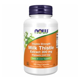 Натуральні добавки і екстракти Now Foods Silymarin Milk Thistle 300mg - 100 vcaps (2022-10-0713)