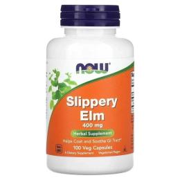 Натуральні добавки і екстракти Now Foods Slippery Elm 400 mg - 100 vcaps (2022-10-0117)