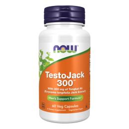 Натуральні добавки і екстракти Now Foods Testo Jack 300 - 60 vcaps  (2022-10-0684)