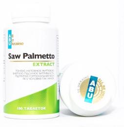 Натуральні добавки і екстракти ABU Saw Palmetto Extract (100 tab) (23863-01)