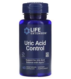 Натуральні добавки і екстракти Life Extension Uric Acid Control (60 veg caps) (22194-01)