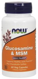 Натуральні добавки і екстракти Now Foods Glucosamine &amp; MSM (60 veg caps) (08283-01)