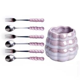Набір столових приборів YiWu HP-20-59 Purple