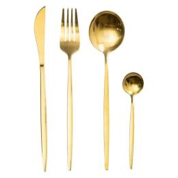 Набір столових приборів YiWu HP-20-43 Gold